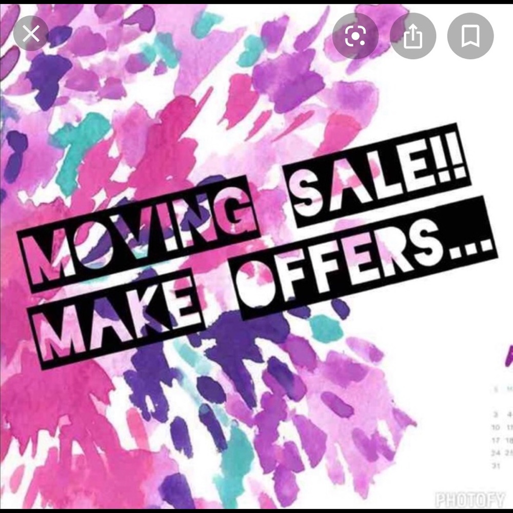 Everything must go! Reasonable offers accepted!